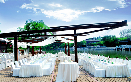 白鹭芳洲户外婚礼基地婚宴详情